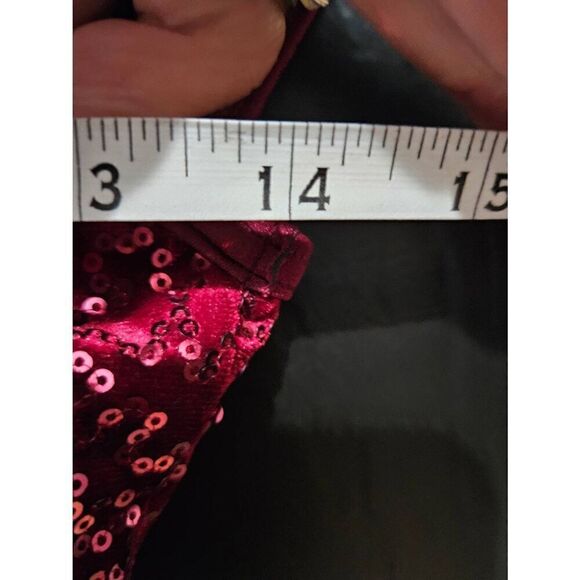 Weissman NWOT custom costume ruby red child large lyrical jazz contemporary - Picture 11 of 14